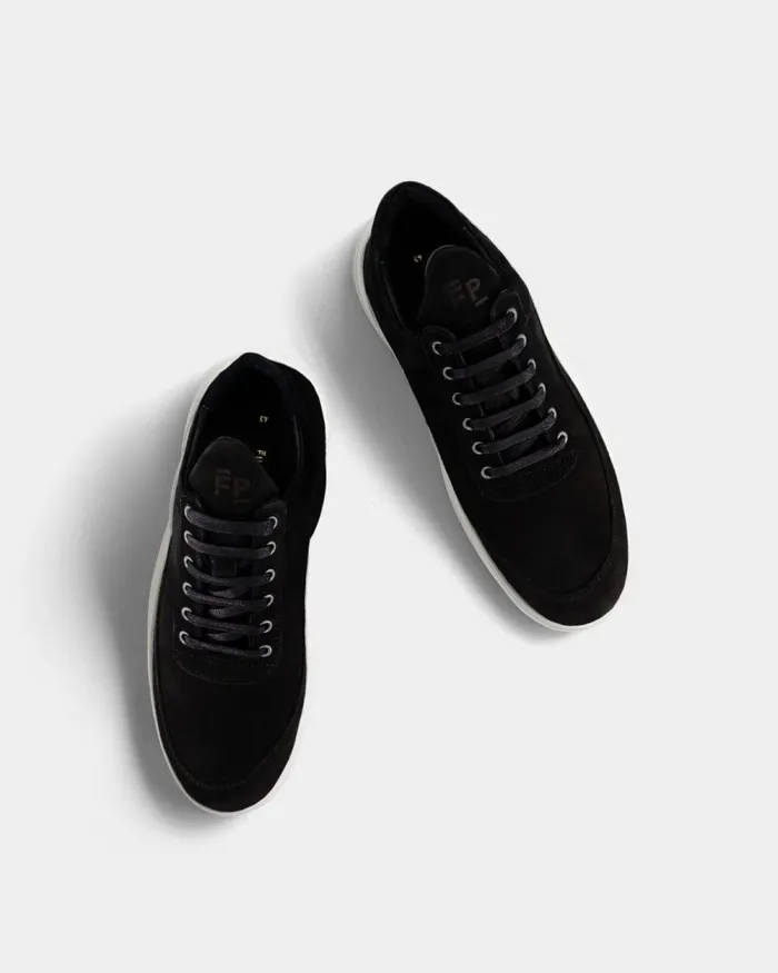 WomenMen Filling Pieces Sneakers Low Top Sky Matt Nubuck Black