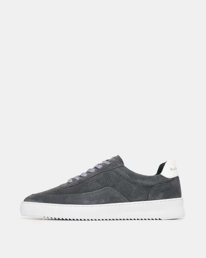 WomenMen Filling Pieces Sneakers Mondo Perforated Dark Grey
