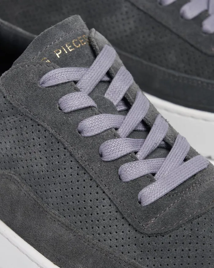 WomenMen Filling Pieces Sneakers Mondo Perforated Dark Grey