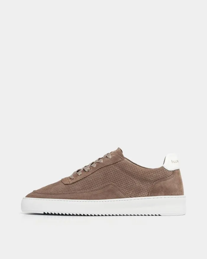 WomenMen Filling Pieces Sneakers Mondo Perforated Taupe