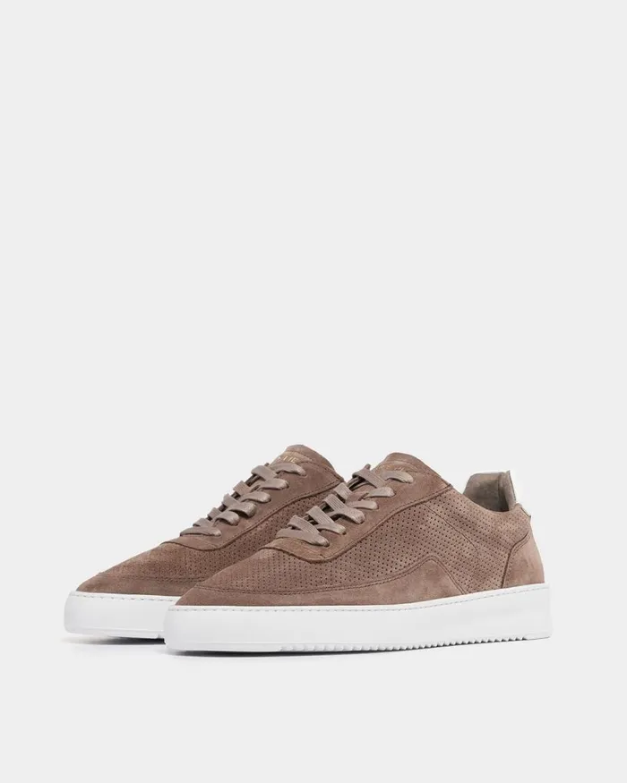 WomenMen Filling Pieces Sneakers Mondo Perforated Taupe