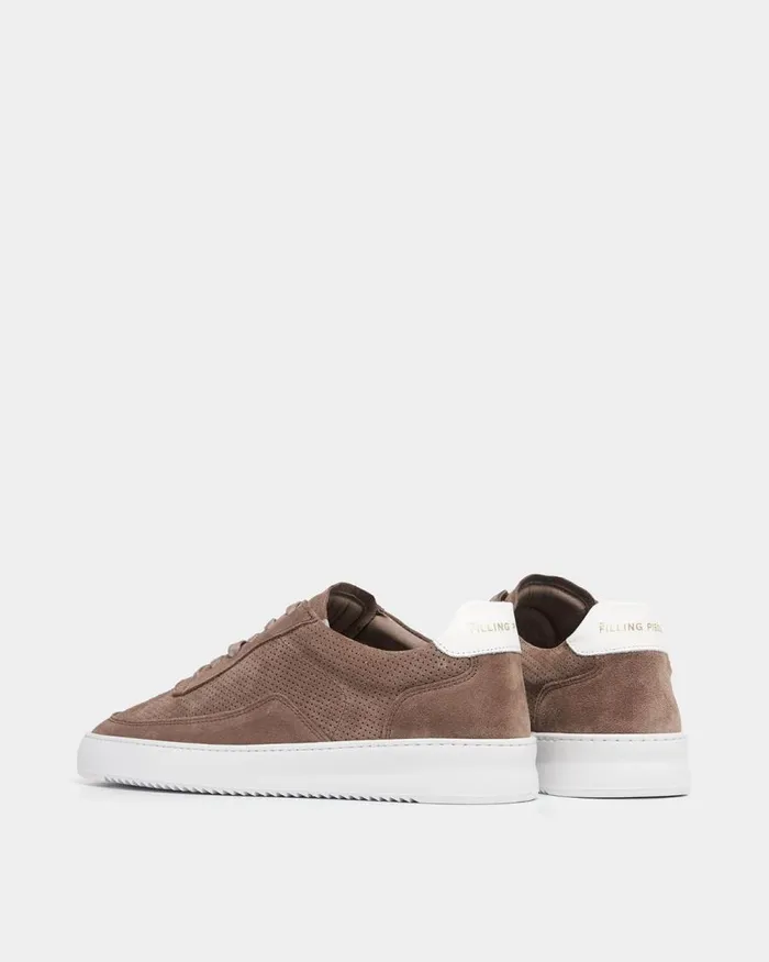 WomenMen Filling Pieces Sneakers Mondo Perforated Taupe