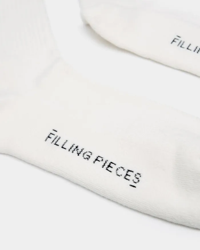 WomenMen Filling Pieces Socks Socks Patch White