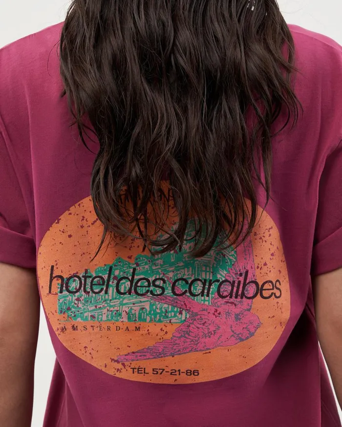 WomenMen Filling Pieces TShirts and Shirts FP Studio Tee HDC Burgundy