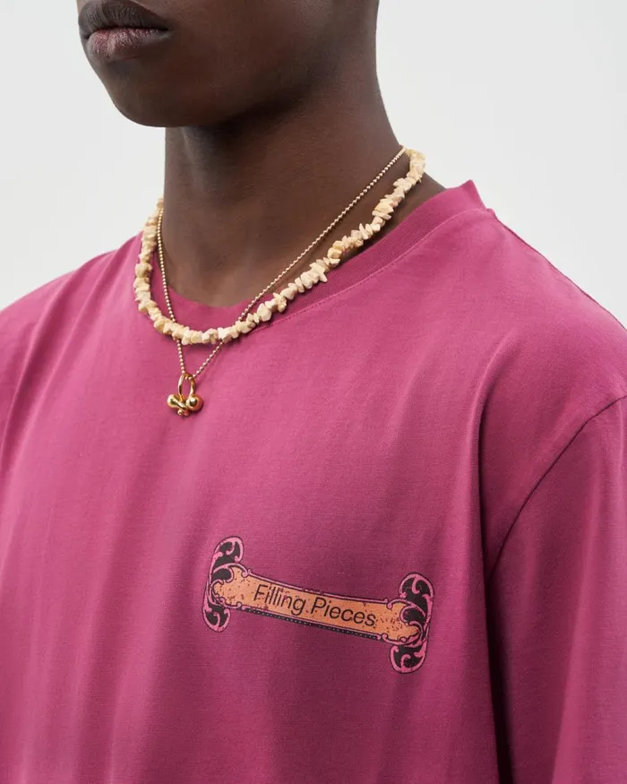 WomenMen Filling Pieces TShirts and Shirts FP Studio Tee HDC Burgundy