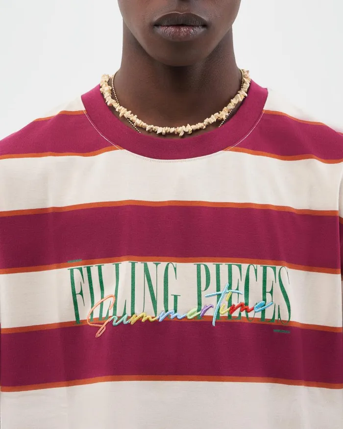 WomenMen Filling Pieces TShirts and Shirts Tee Summertime Burgundy