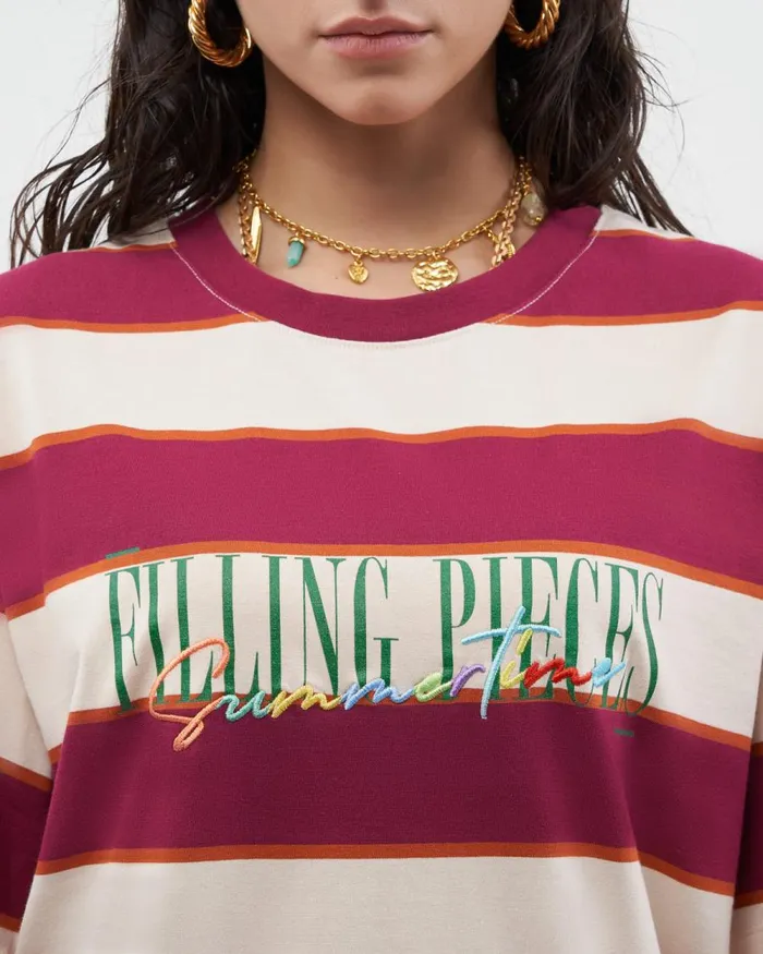 WomenMen Filling Pieces TShirts and Shirts Tee Summertime Burgundy