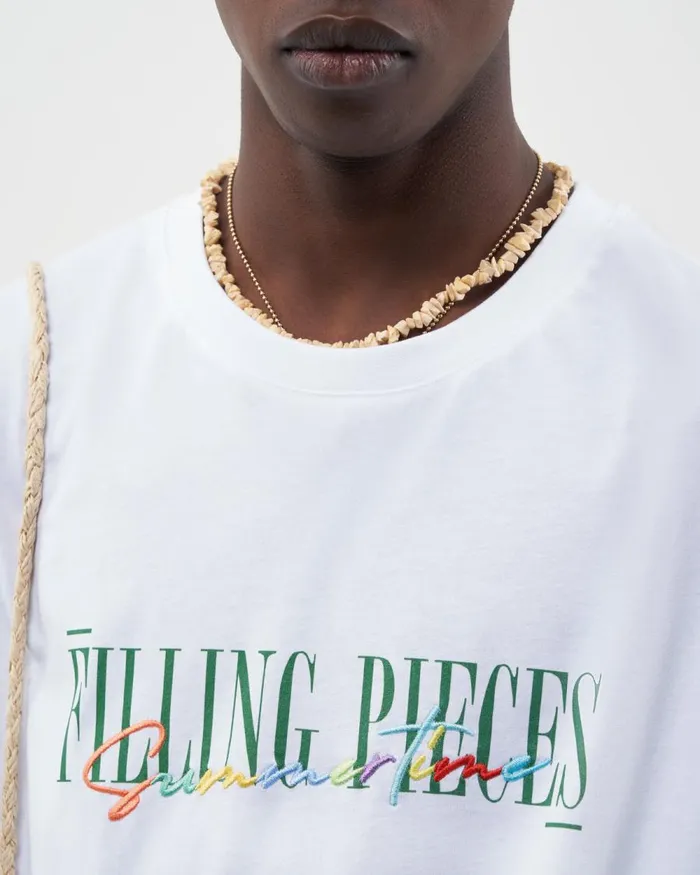 WomenMen Filling Pieces TShirts and Shirts Tee Summertime White