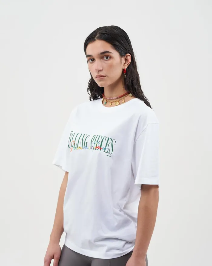 WomenMen Filling Pieces TShirts and Shirts Tee Summertime White
