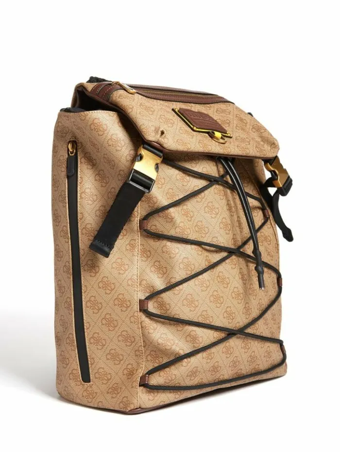 WomenMen GUESS Handbags Salameda Backpack Bamboo