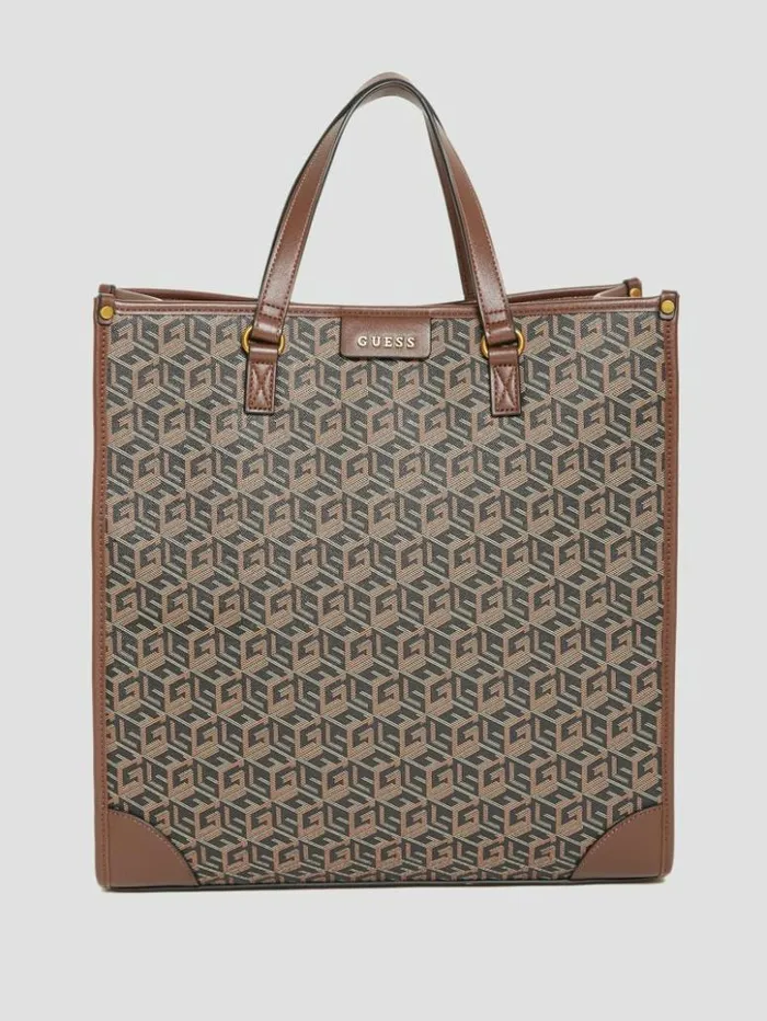 WomenMen GUESS Luggage and Travel Bags Ederlo Tote Bag Black Floral Print