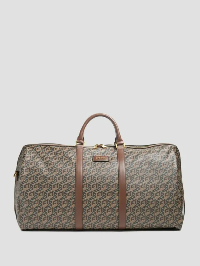 WomenMen GUESS Luggage and Travel Bags Ederlo Weekender Black Floral Print