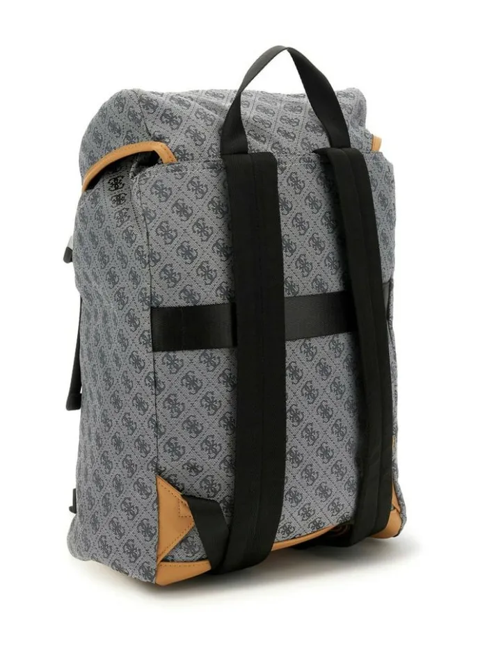 WomenMen GUESS Luggage and Travel Bags Vezzola Jacquard Backpack Blue