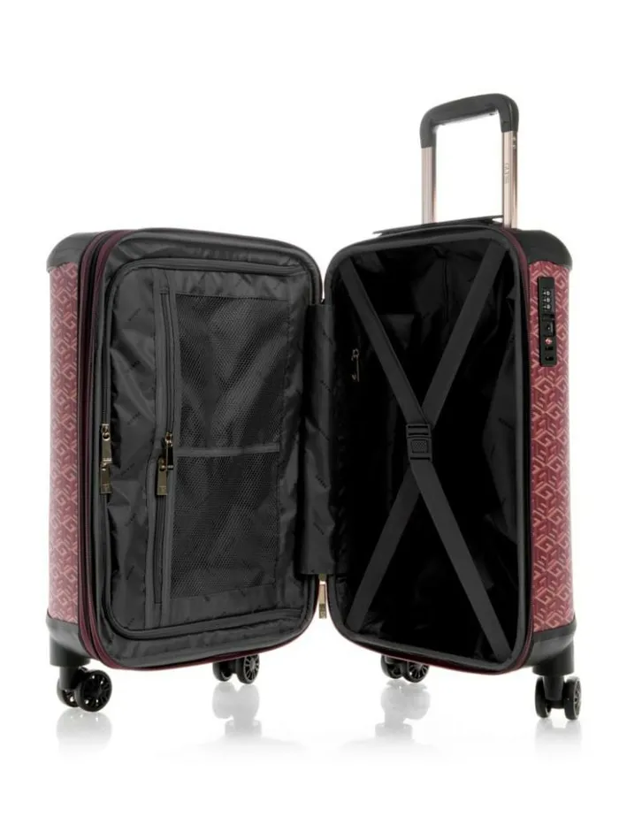 WomenMen GUESS Luggage and Travel Bags Wilder G Cube 20034 8Wheel Suitcase Montego Wash WomenMen GUESS Luggage and Travel Bags Wilder G Cube 20034 8Wheel Suitcase Montego Wash