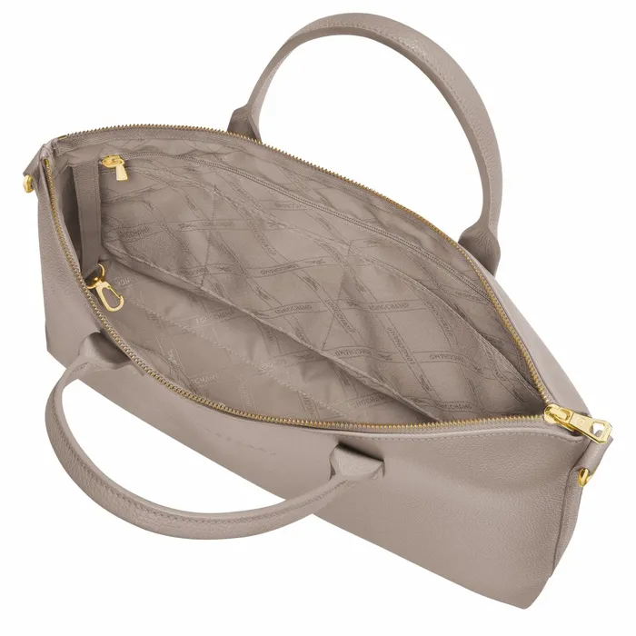 WomenMen Le Foulonn S Briefcase Turtledove Longchamp Briefcase