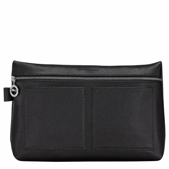 WomenMen Le Foulonn Toiletry Case Black Longchamp Toiletry Bags