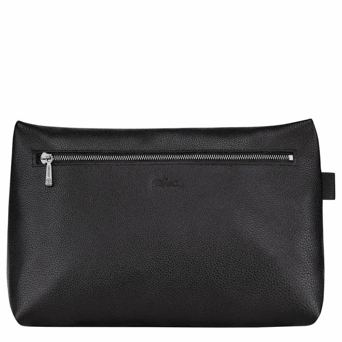 WomenMen Le Foulonn Toiletry Case Black Longchamp Toiletry Bags
