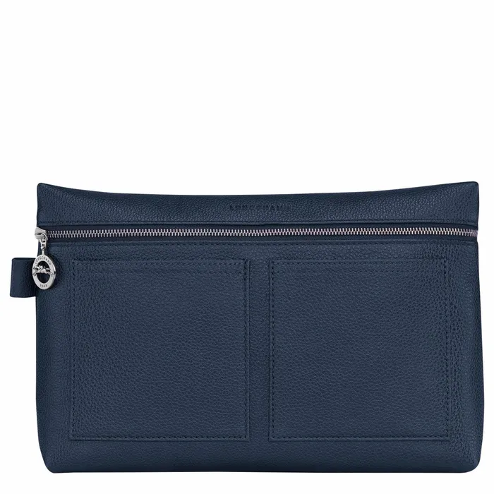 WomenMen Le Foulonn Toiletry Case Navy Longchamp Toiletry Bags