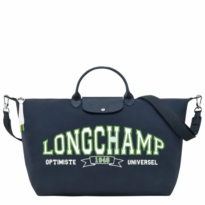 WomenMen Le Pliage Collection Travel Bag Navy Longchamp Travel Bags
