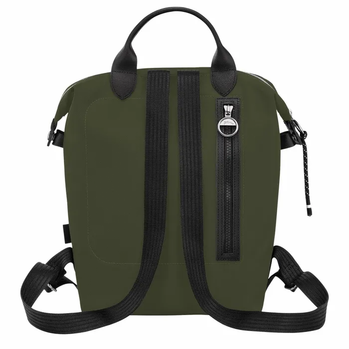 WomenMen Le Pliage Energy L Backpack Khaki Longchamp Backpacks