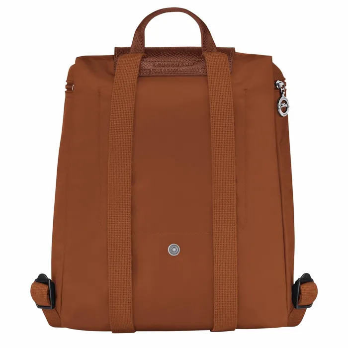 WomenMen Le Pliage Green M Backpack Cognac Longchamp Backpacks