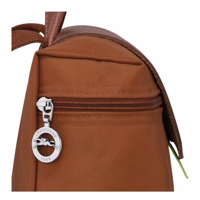 WomenMen Le Pliage Green M Backpack Cognac Longchamp Backpacks