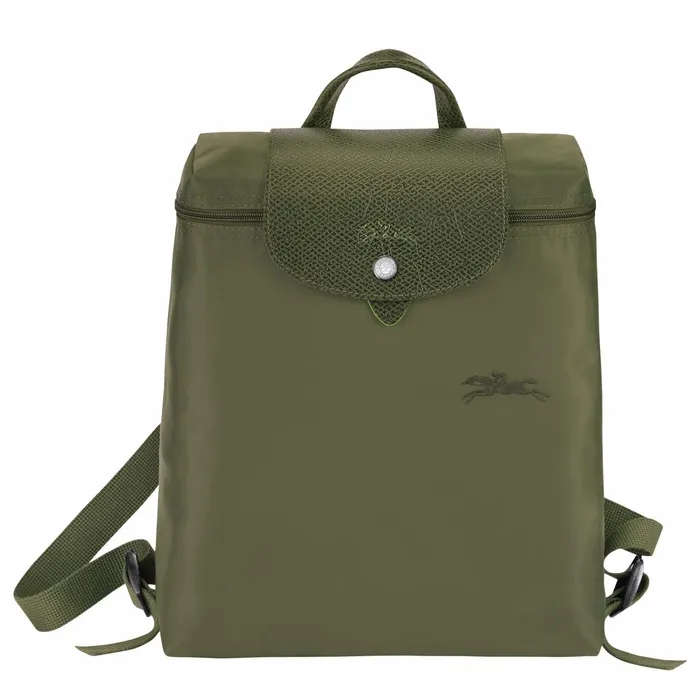 WomenMen Le Pliage Green M Backpack Forest Longchamp Backpacks