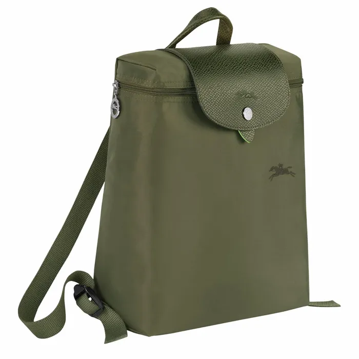 WomenMen Le Pliage Green M Backpack Forest Longchamp Backpacks