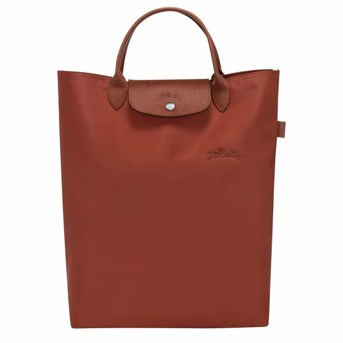 WomenMen Le Pliage Green M Tote Bag Chestnut Longchamp Handbags