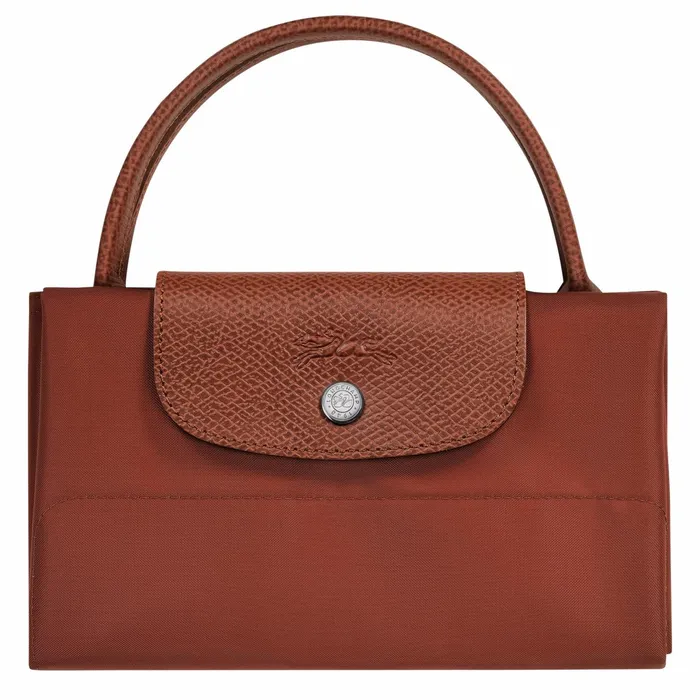 WomenMen Le Pliage Green M Tote Bag Chestnut Longchamp Handbags