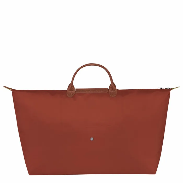WomenMen Le Pliage Green M Travel Bag Chestnut Longchamp Travel Bags
