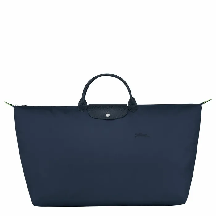 WomenMen Le Pliage Green M Travel Bag Navy Longchamp Travel Bags
