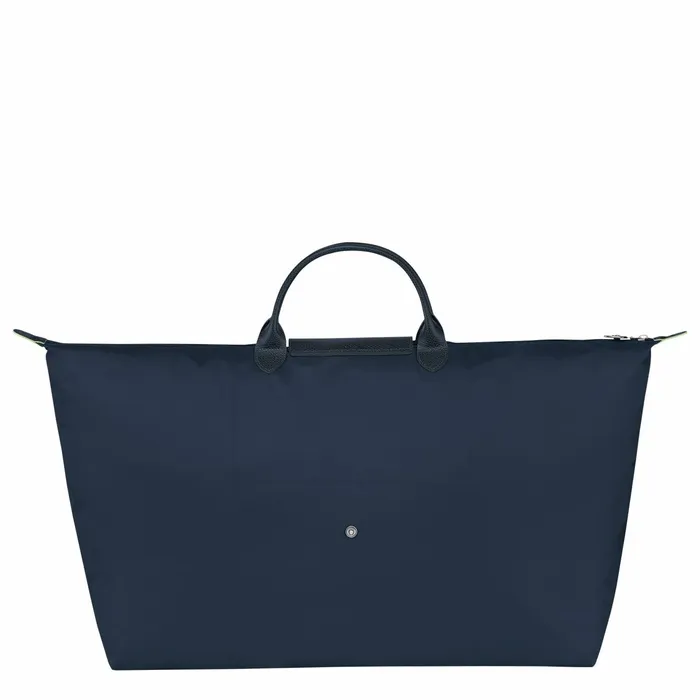 WomenMen Le Pliage Green M Travel Bag Navy Longchamp Travel Bags