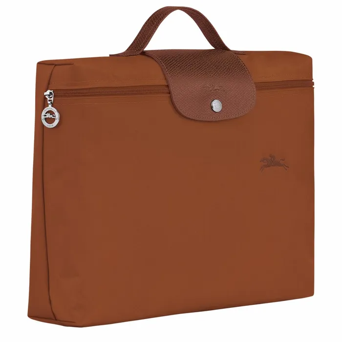 WomenMen Le Pliage Green S Briefcase Cognac Longchamp Briefcase