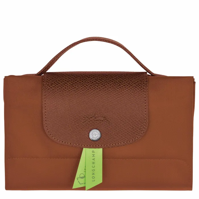WomenMen Le Pliage Green S Briefcase Cognac Longchamp Briefcase