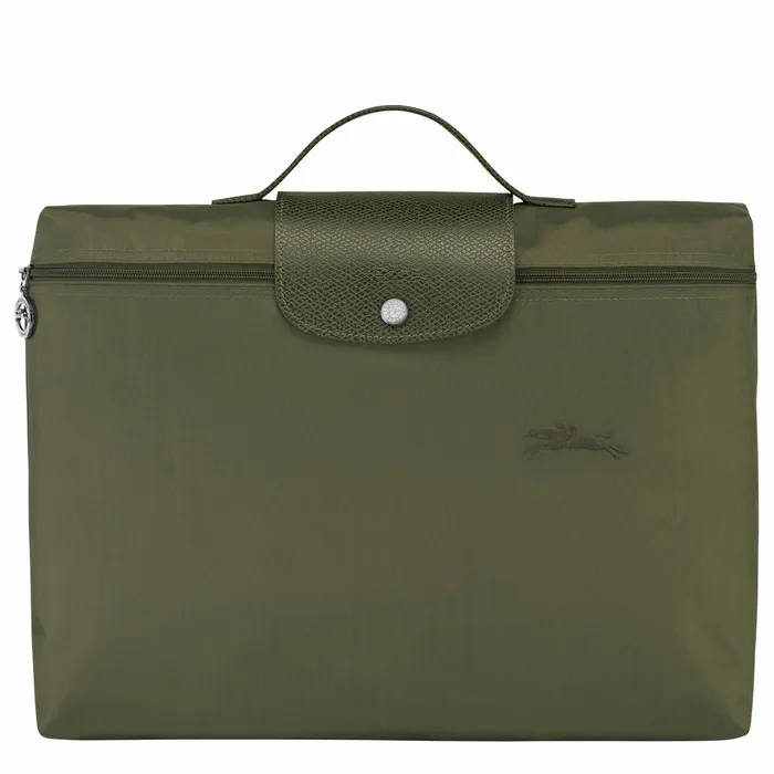 WomenMen Le Pliage Green S Briefcase Forest Longchamp Briefcase