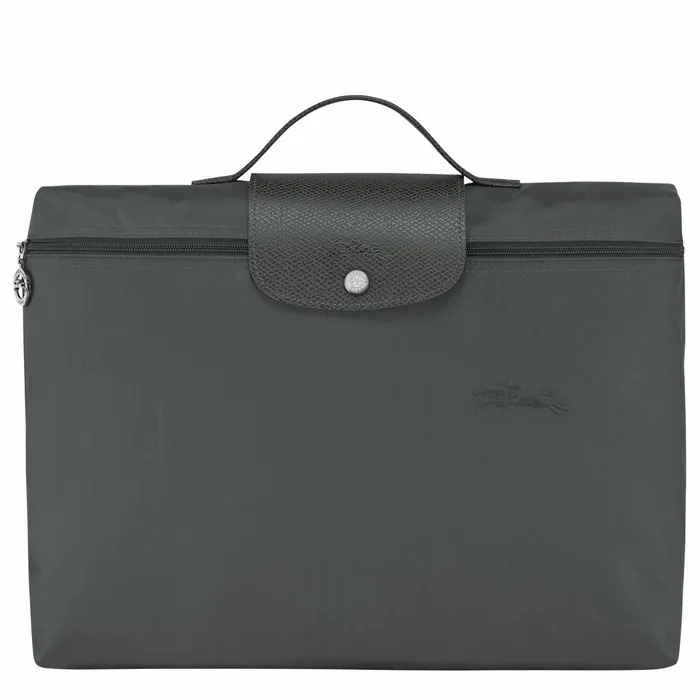WomenMen Le Pliage Green S Briefcase Graphite Longchamp Briefcase