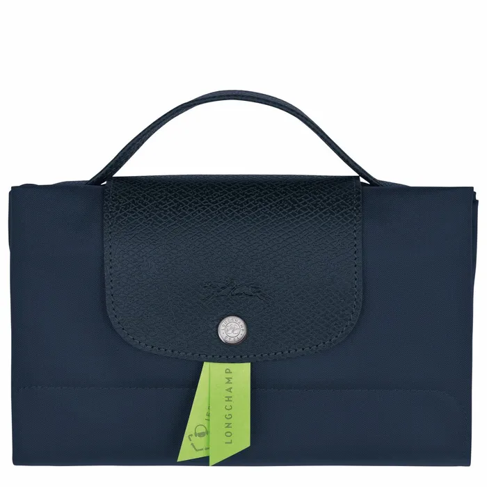 WomenMen Le Pliage Green S Briefcase Navy Longchamp Briefcase