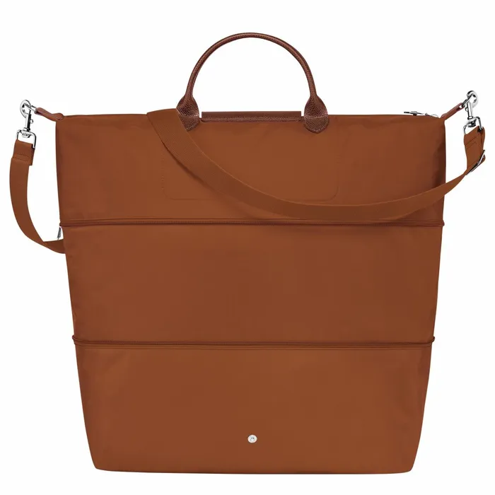 WomenMen Le Pliage Green Travel Bag Expandable Cognac Longchamp Travel Bags