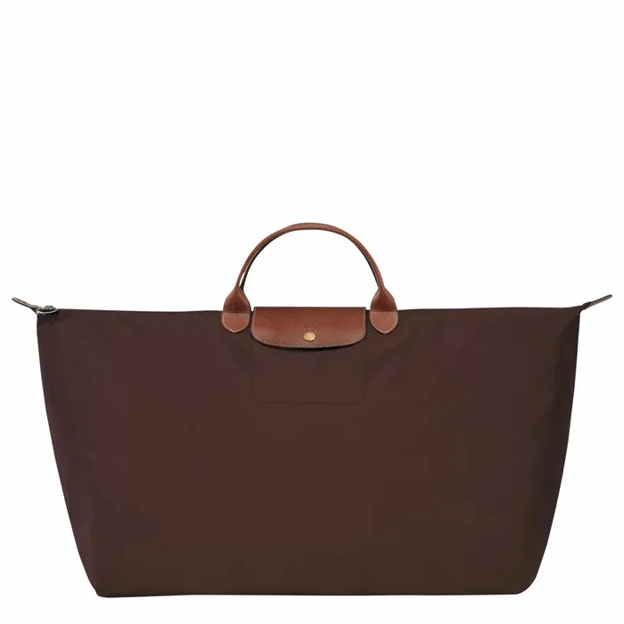 WomenMen Le Pliage Original M Travel Bag Ebony Longchamp Travel Bags