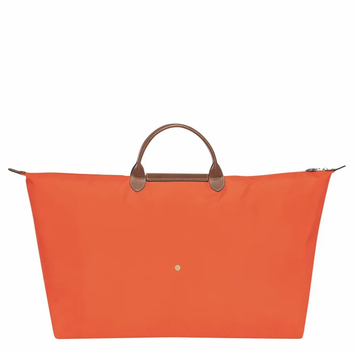 WomenMen Le Pliage Original M Travel Bag Orange Longchamp Travel Bags