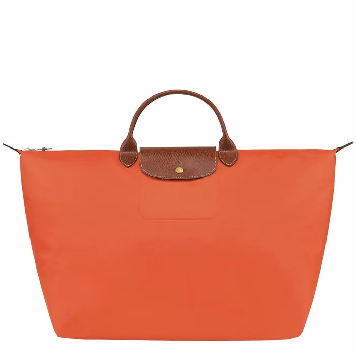 WomenMen Le Pliage Original S Travel Bag Orange Longchamp Travel Bags