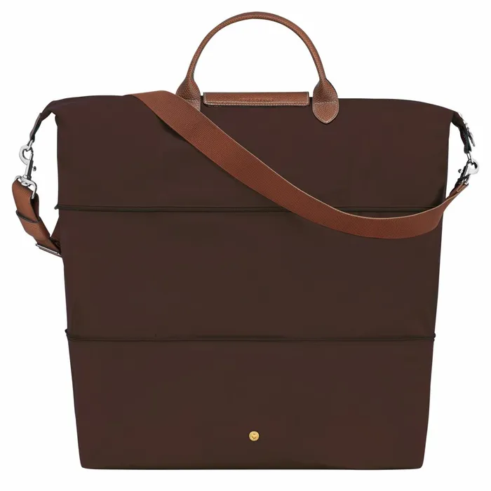 WomenMen Le Pliage Original Travel Bag Expandable Ebony Longchamp Travel Bags