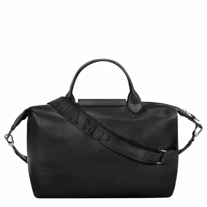 WomenMen Le Pliage Xtra L Handbag Black Longchamp Handbags