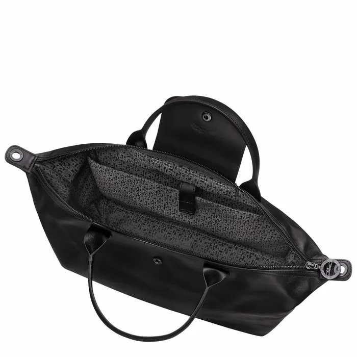 WomenMen Le Pliage Xtra L Handbag Black Longchamp Handbags
