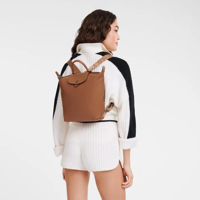 WomenMen Le Pliage Xtra S Backpack Cognac Longchamp Backpacks