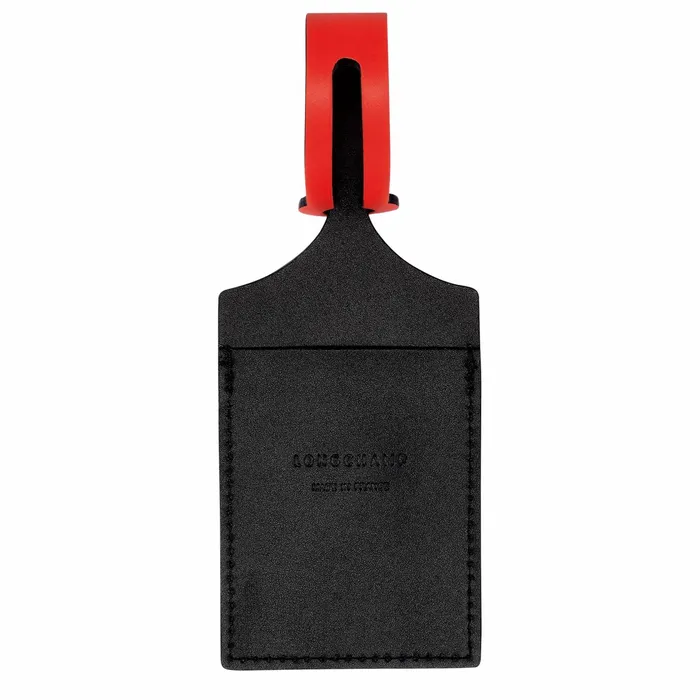 WomenMen LGP Travel Luggage Tag Black Longchamp Travel Accessories