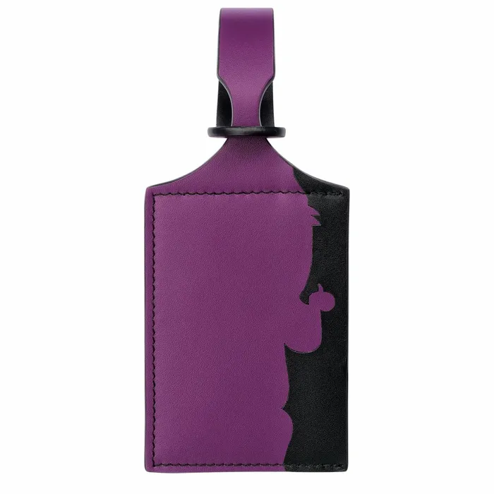 WomenMen LGP Travel Luggage Tag Violet Longchamp Travel Accessories