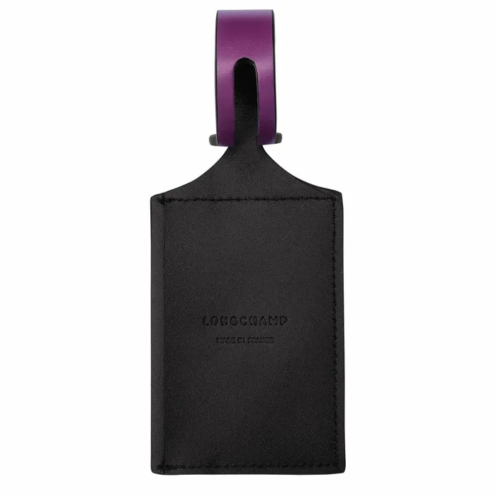 WomenMen LGP Travel Luggage Tag Violet Longchamp Travel Accessories