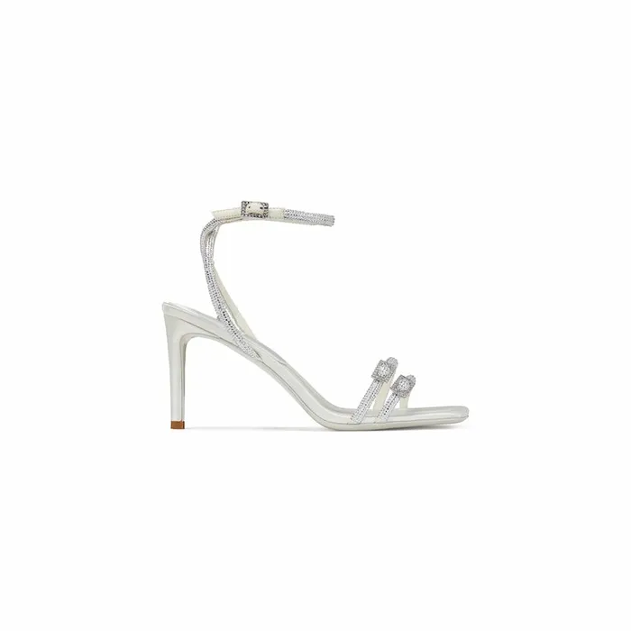 Women Miah White Sandals Nana Jacqueline Bridal